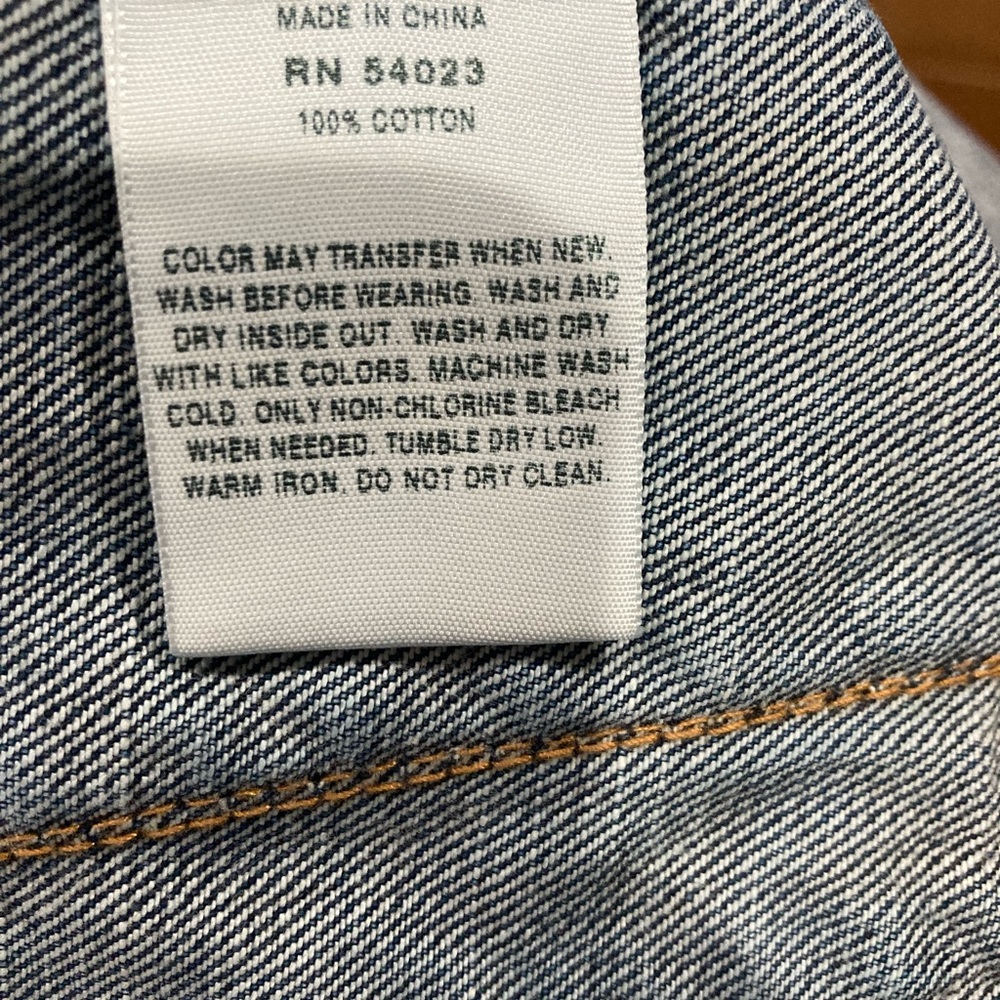 Gap Denim Jacket Extra-Large - image 7